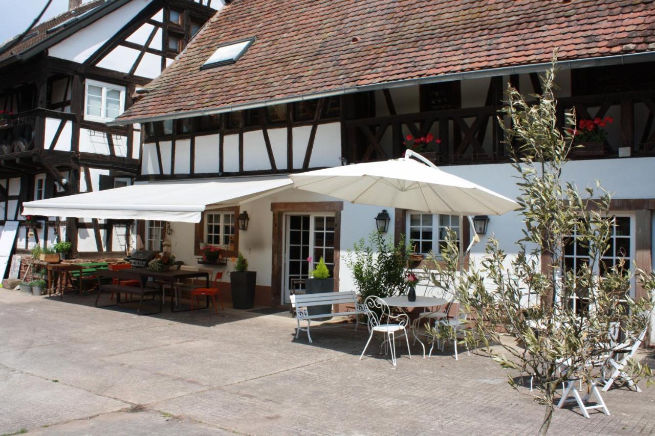 Bed and Breakfast La Grange Aux Coqs Ittenheim Esterno foto